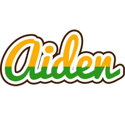 Aiden banana logo