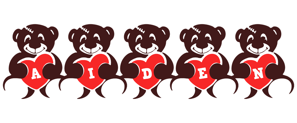 Aiden bear logo