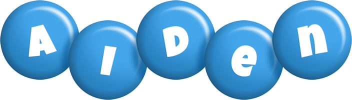 Aiden candy-blue logo