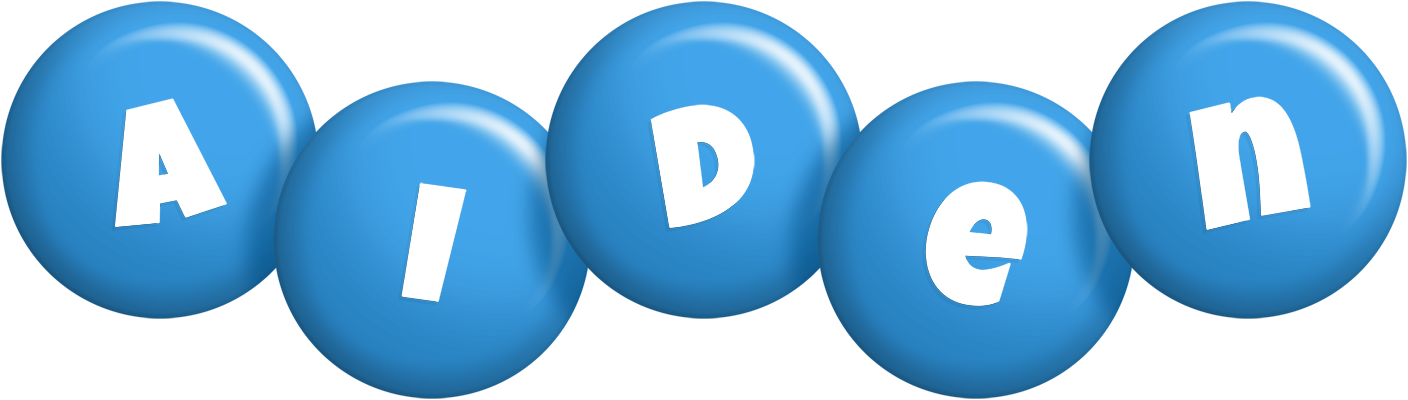 Aiden candy-blue logo