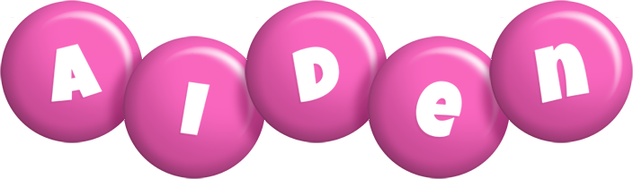 Aiden candy-pink logo