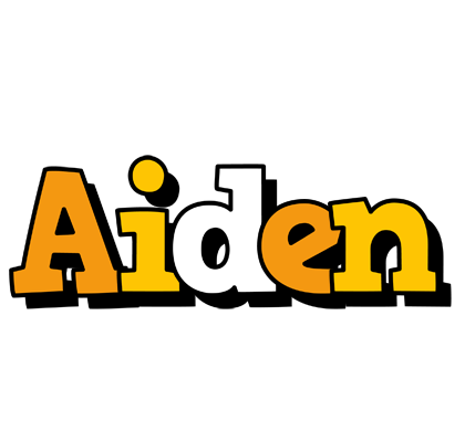 Aiden cartoon logo