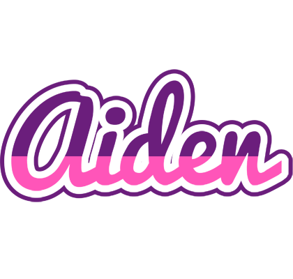 Aiden cheerful logo