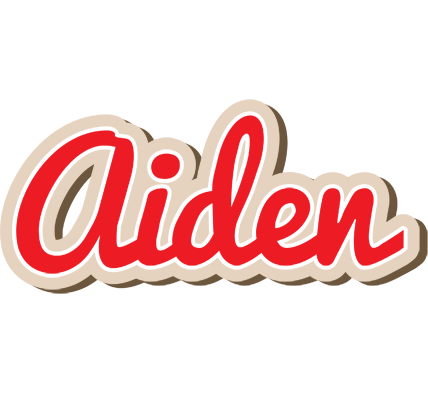 Aiden chocolate logo