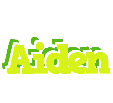 Aiden citrus logo