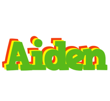 Aiden crocodile logo