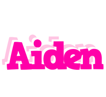 Aiden dancing logo