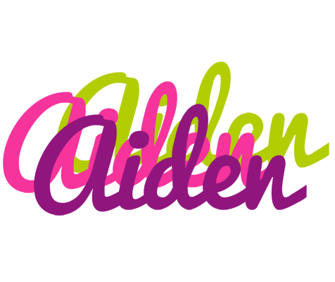 Aiden flowers logo