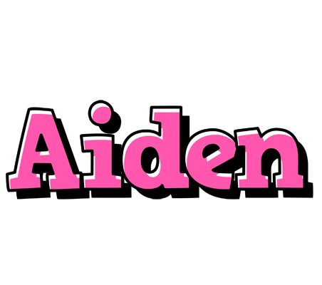 Aiden girlish logo