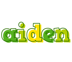 Aiden juice logo