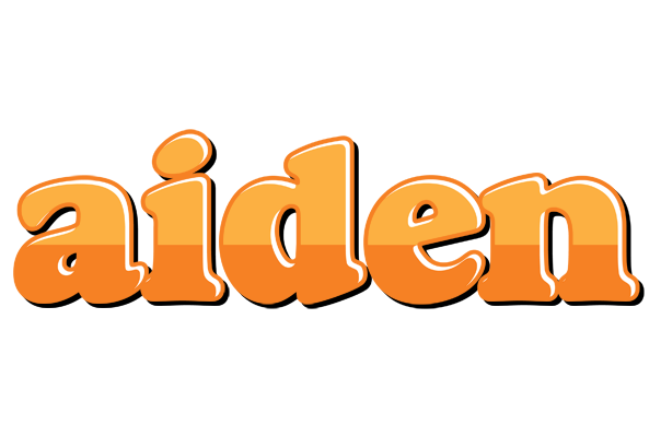 Aiden orange logo