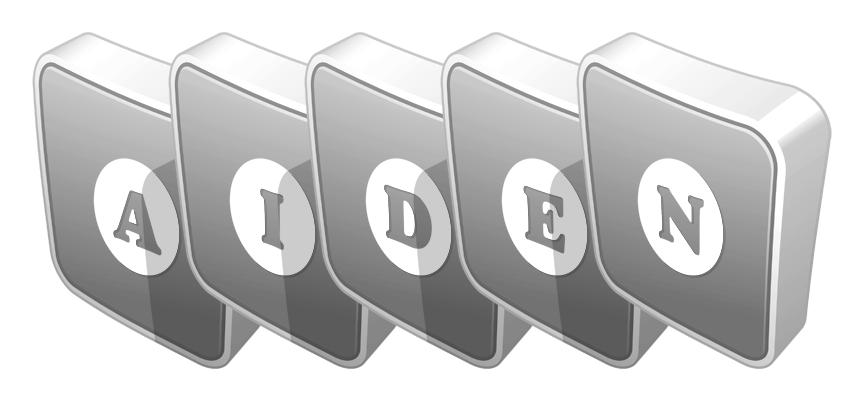 Aiden silver logo