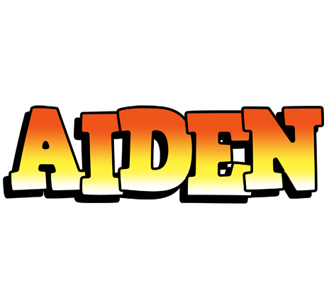 Aiden sunset logo