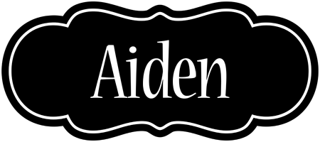 Aiden welcome logo