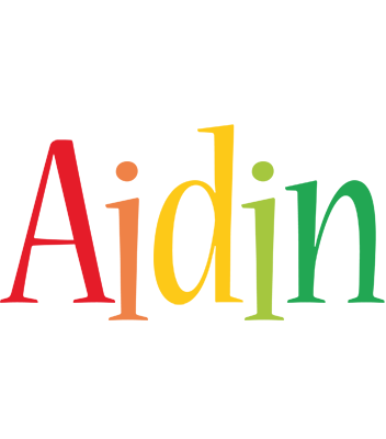 Aidin birthday logo