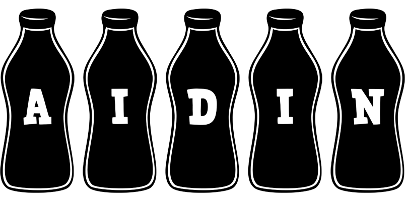 Aidin bottle logo