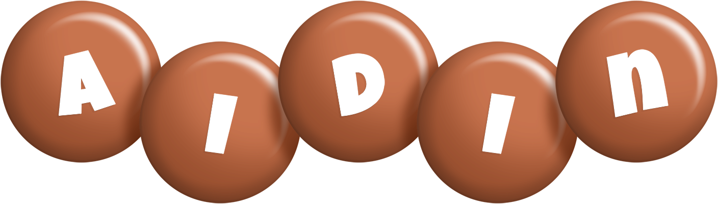 Aidin candy-brown logo