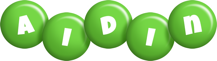 Aidin candy-green logo