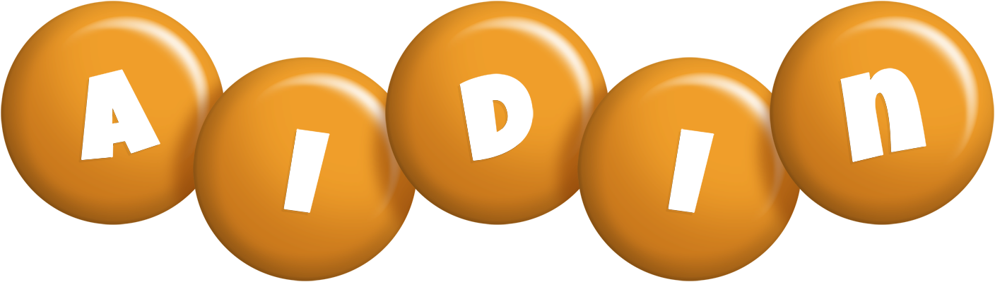 Aidin candy-orange logo