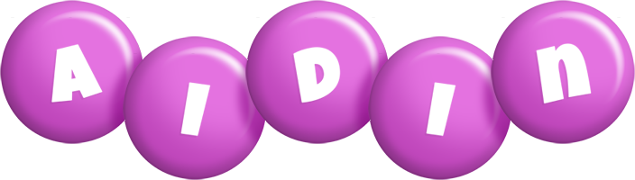Aidin candy-purple logo