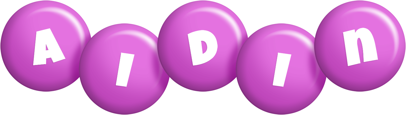 Aidin candy-purple logo