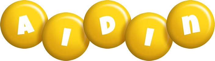 Aidin candy-yellow logo