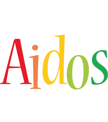 Aidos birthday logo