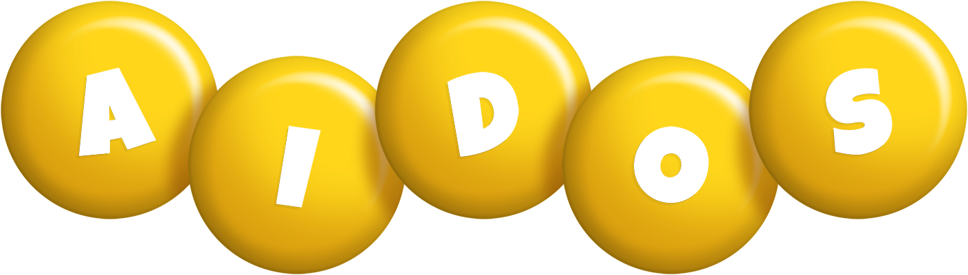Aidos candy-yellow logo