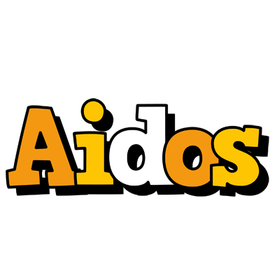 Aidos cartoon logo