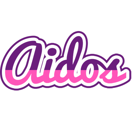 Aidos cheerful logo