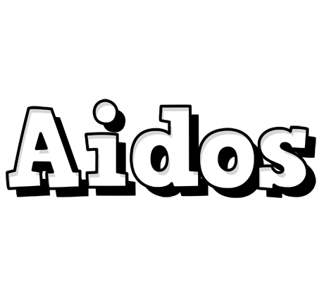 Aidos snowing logo