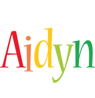 Aidyn birthday logo
