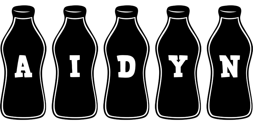 Aidyn bottle logo