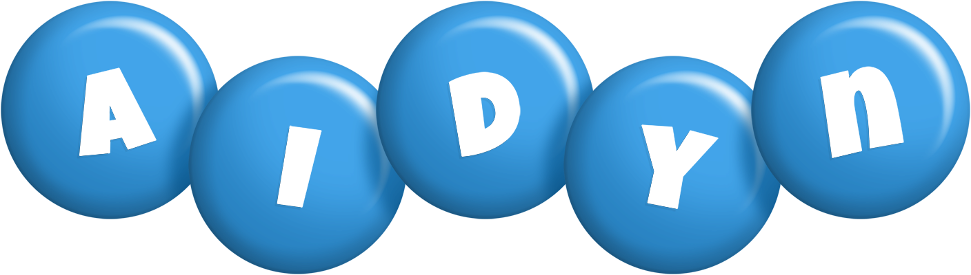 Aidyn candy-blue logo