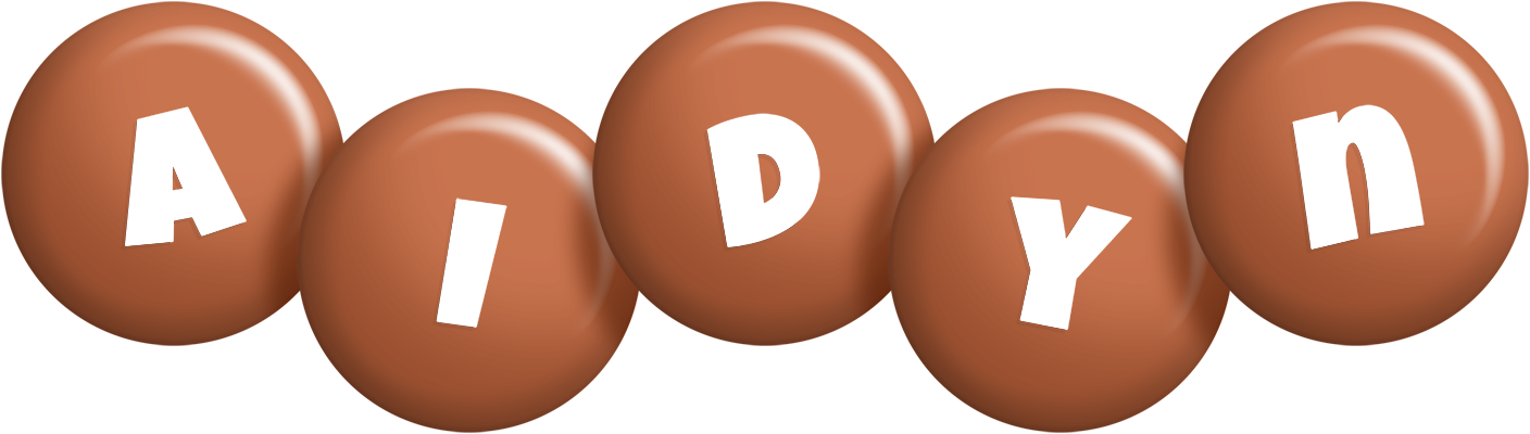 Aidyn candy-brown logo