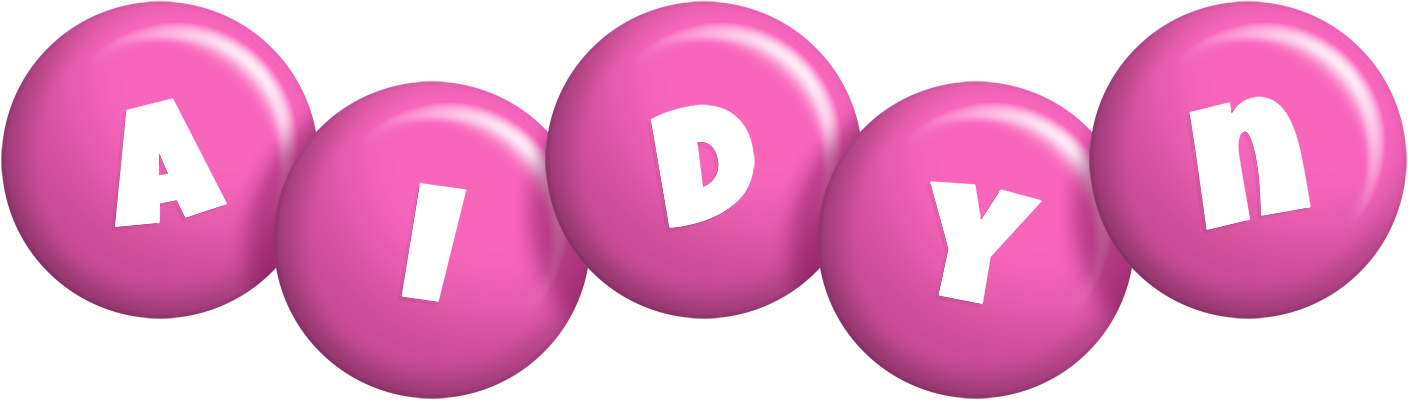 Aidyn candy-pink logo