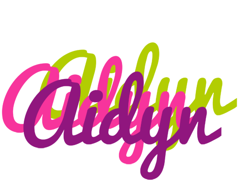 Aidyn flowers logo