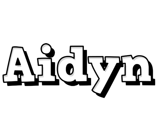 Aidyn snowing logo