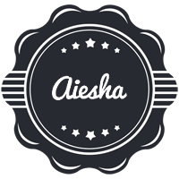 Aiesha badge logo