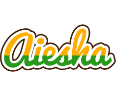 Aiesha banana logo