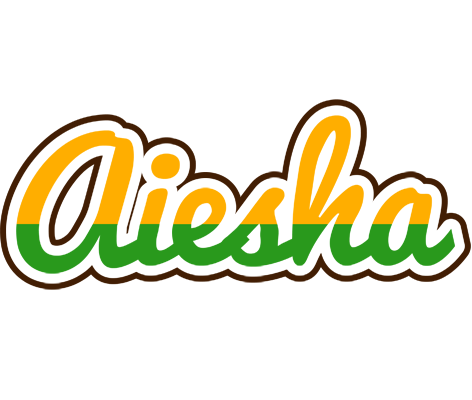 Aiesha banana logo