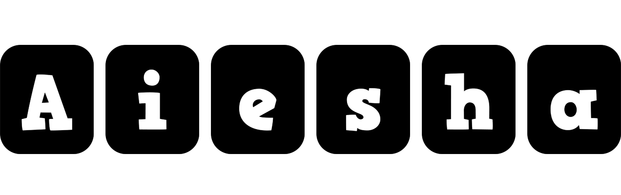 Aiesha box logo