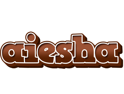 Aiesha brownie logo