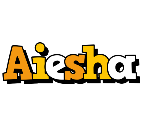 Aiesha cartoon logo