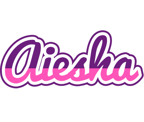 Aiesha cheerful logo