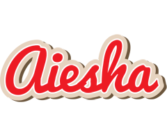 Aiesha chocolate logo