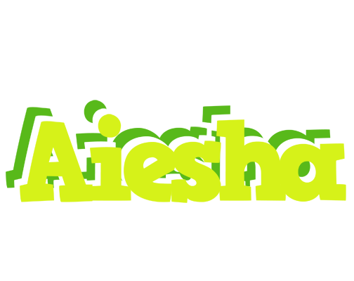 Aiesha citrus logo