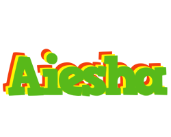 Aiesha crocodile logo