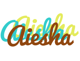 Aiesha cupcake logo