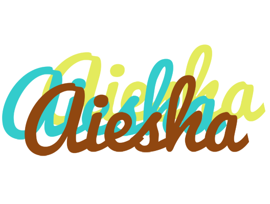 Aiesha cupcake logo